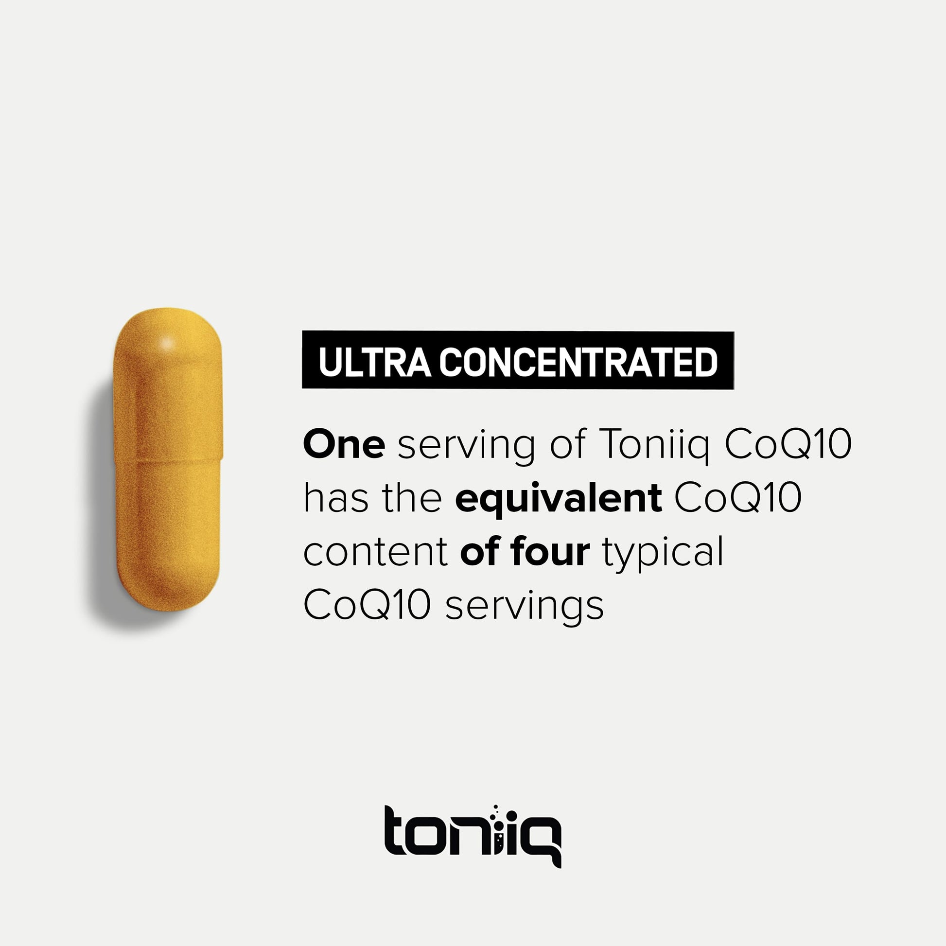 Ultra High Purity CoQ10 400mg - 98% Purified Third-Party Tested CoQ10 Supplement ToniiqBuy Supplements Australia