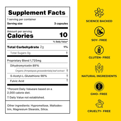 Hangovr 180 Tri-Power Before Drinking Defense 4 Pack - Support Liver & Brain Health, Feel Fresher & Better Energy - - Take Before Drinking for Relief, 3 Capsules per Pouch HANGOVR-180Buy Supplements Australia