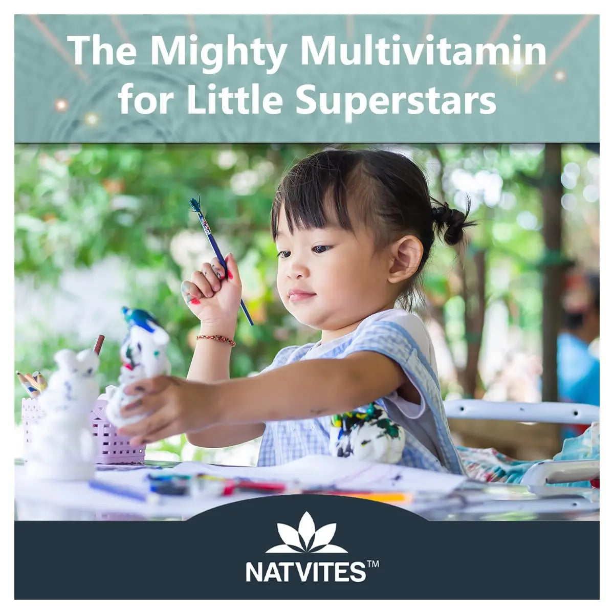 Natvites Complete Kids Multivitamin Gummies – 120 Count of Essential Daily Vitamins & Minerals for Immune Support, Focus, & Growth Natvites
