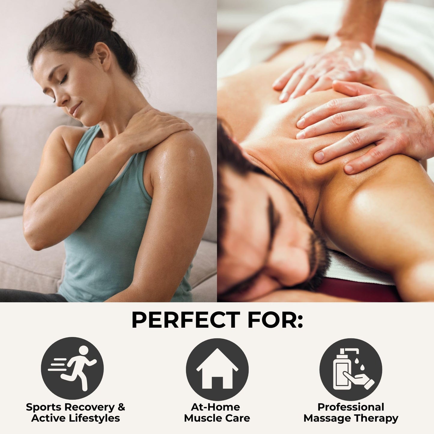 Prossage Heat Warming Relief Massage Oil for Therapuetic Massages, Deep Tissue Massages, and Aromatherapy, Topical Reliever, 32 Ounce Bottle ProssageBuy Supplements Australia