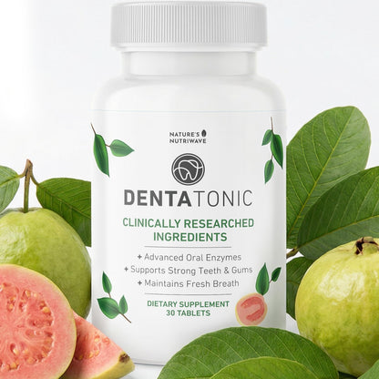 Nature’s NutriWave DentaTonic – Daily Oral Supplement with Guava Fruit, Hydroxyapatite & Enzyme Blend – Made in USA Non-GMO, Stimulant-Free Formula – 30 Tablets, 1 Month Supply Nature’s NutriWaveBuy Supplements Australia