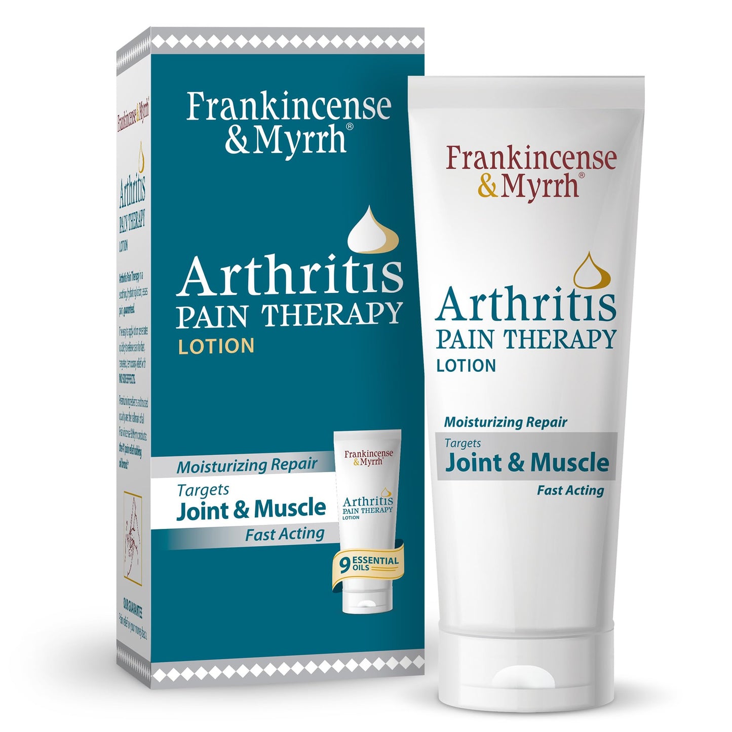 Frankincense and Myrrh Arthritis Pain Reliever Therapy Lotion – Topical Arthritis Pain Relief Cream and Hydrating Skin Repair, Body Relief for Sciatica, Knee, Back, Joints, Neck, Hands, 3 Oz - 1 Pack FRANKINCENSE & MYRRHBuy Supplements Australia