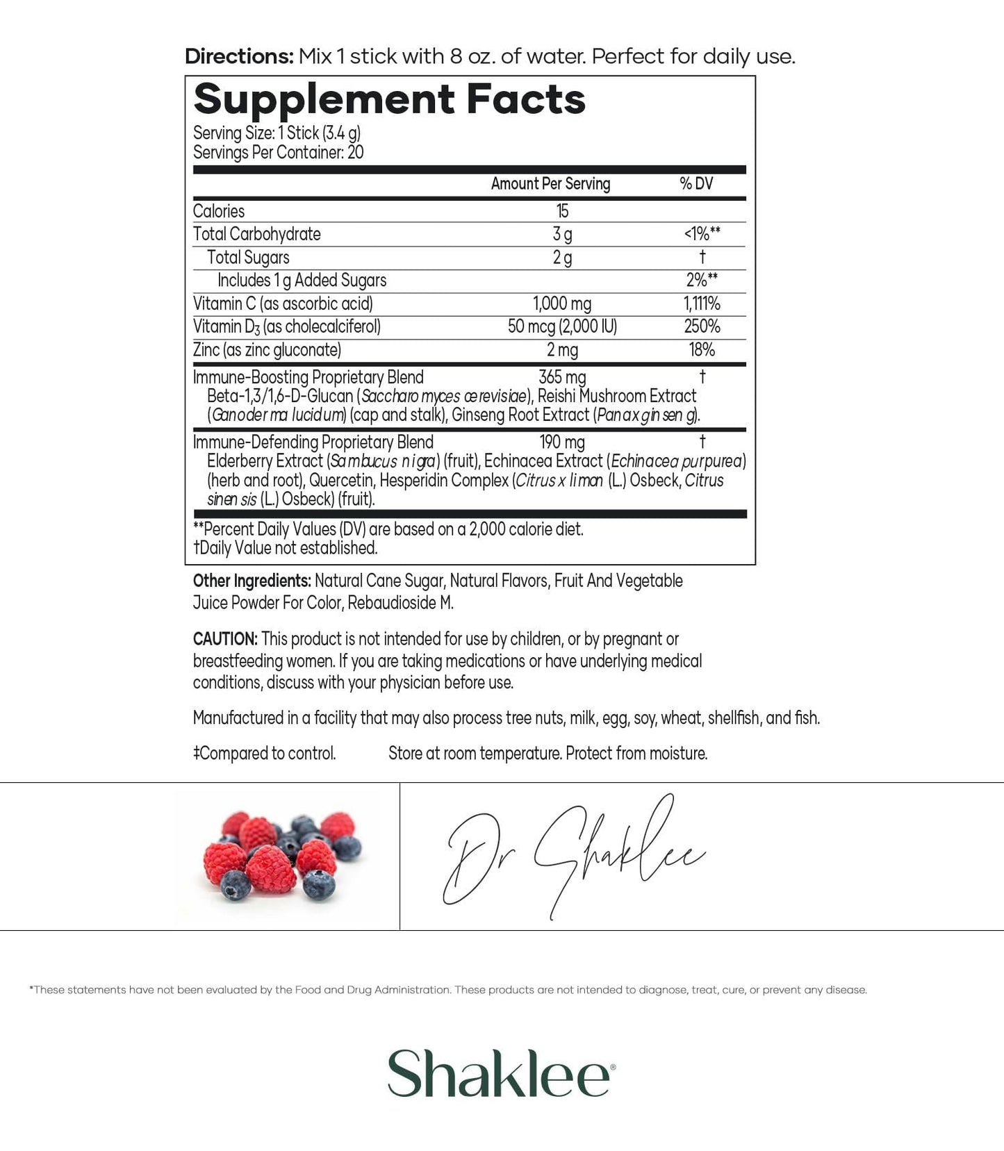 Shaklee - Triple Defense Boost - 20 Servings ShakleeBuy Supplements Australia