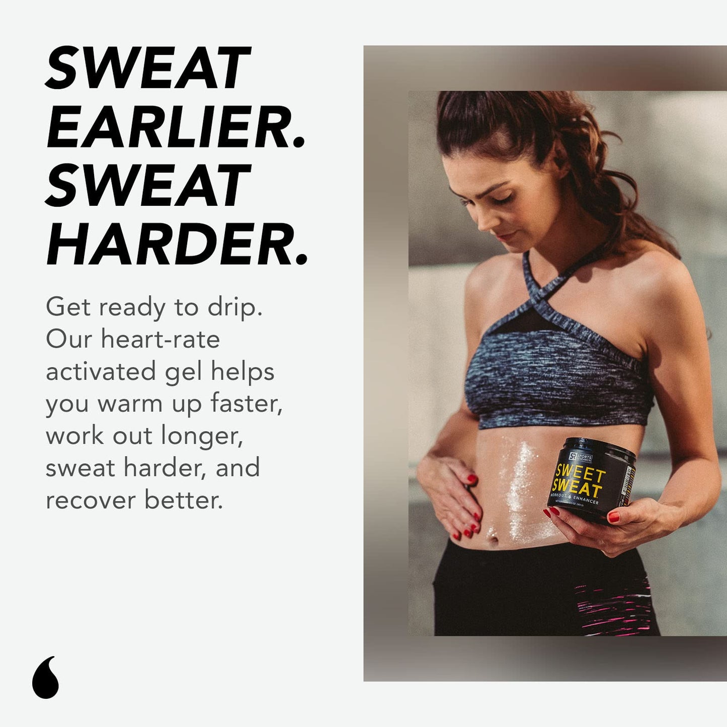 Sweet Sweat Workout Enhancer cream- 13.5 oz Jar Sports ResearchBuy Supplements Australia