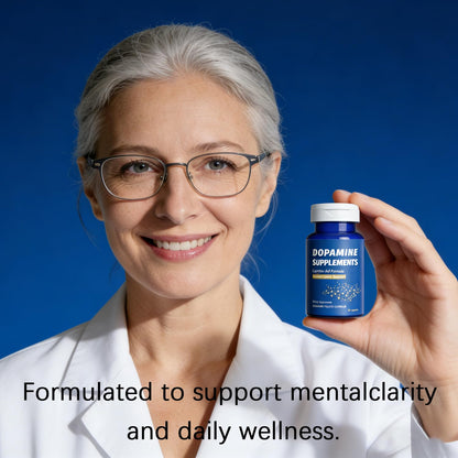 Dopamine Brain Supplement with L-Tyrosine 650mg | Cognitive Function, Focus & Mood Support | Neurotransmitter & Mental Energy Booster | 60 Capsules FW ZONEBuy Supplements Australia