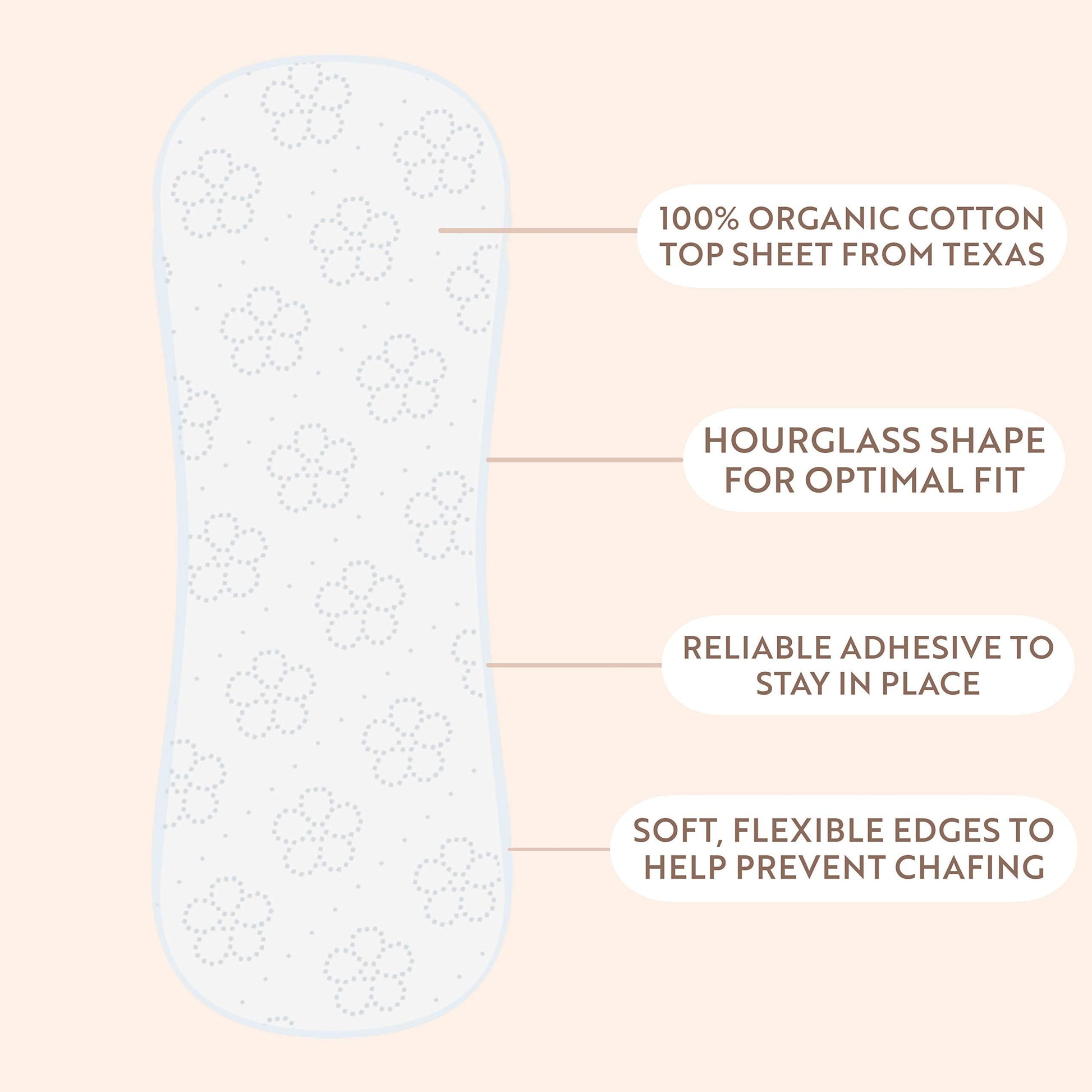 Claene Organic Cotton Panty Liners, Unscented, Thin, Cruelty-Free, Daily, Breathable Organic Panty CLAENEBuy Supplements Australia