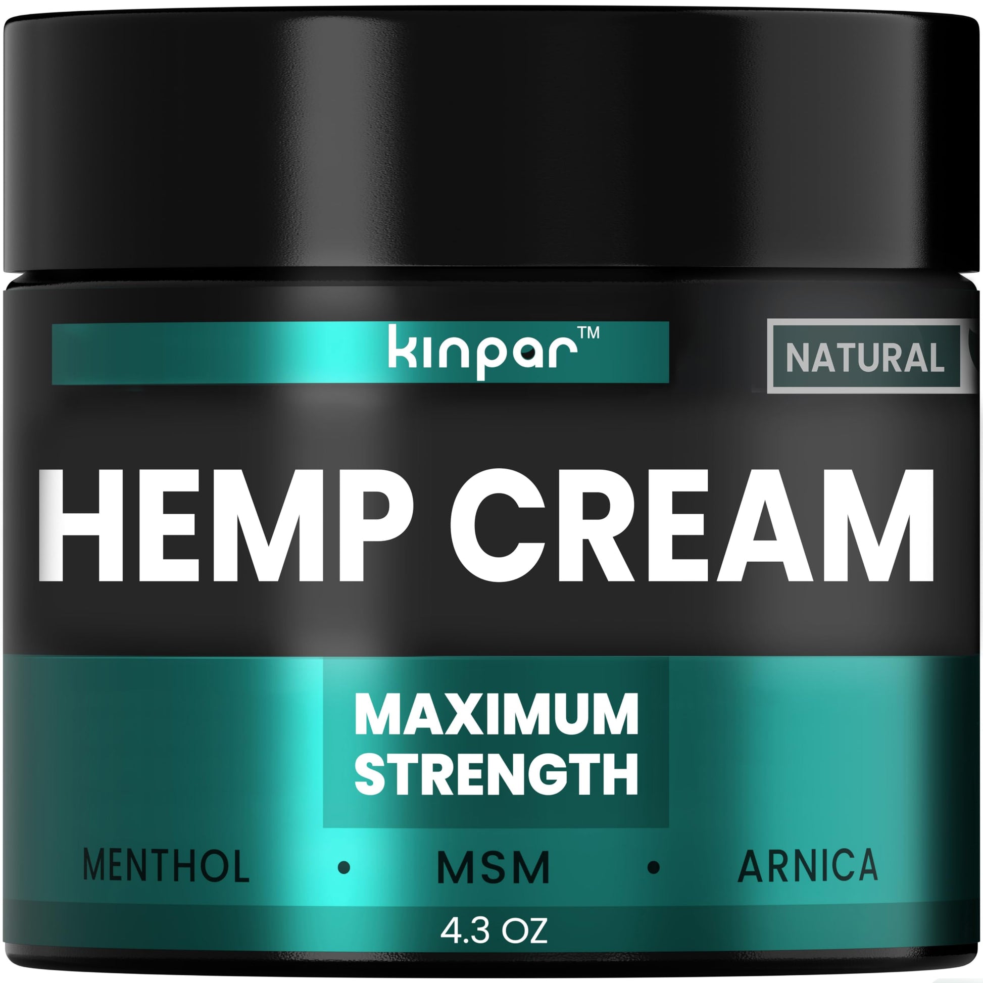 KINPAR Cream - Professional Gel Formula with Natural Turmeric, Arnica, MSM, Glucosamine, Eucalyptus & Emu Oil – Maximum Strength – Formulated in The USA - 4 oz KINPARBuy Supplements Australia
