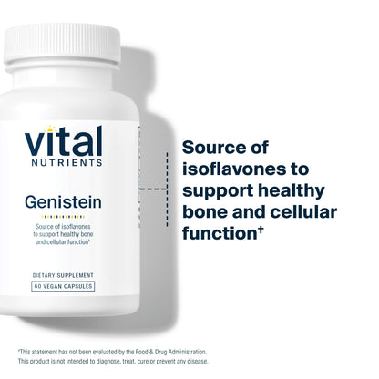 Vital Nutrients Genistein | Easily Absorbed Isoflavones for Bone Health Support Vital NutrientsBuy Supplements Australia