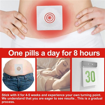 Hairline Mugwort Belly Button Patch, Natural Mugwort Essence Patch, Moxibustion Patch HairlineBuy Supplements Australia
