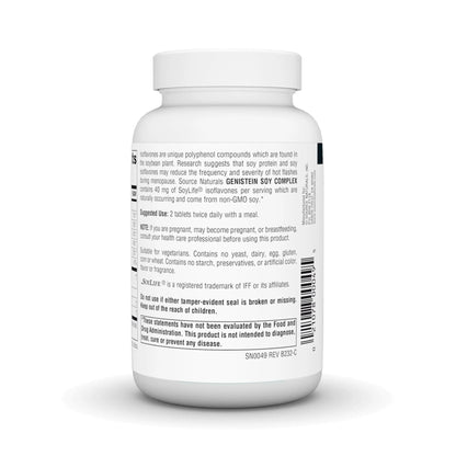 Source Naturals Genistein Soy Complex, 40 mg of SoyLife* - 40 mg, 60 Tablets Source NaturalsBuy Supplements Australia