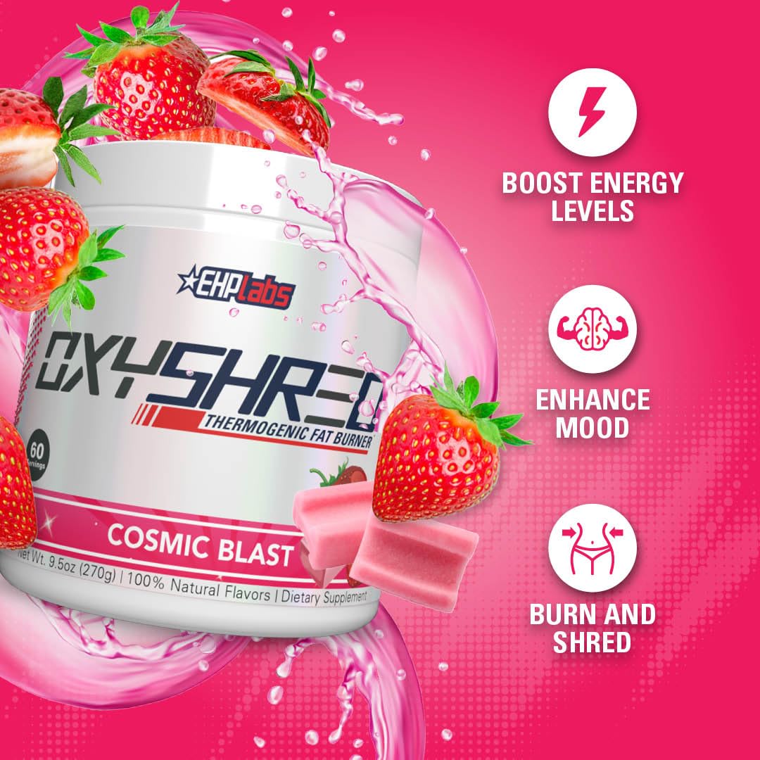EHPlabs OxyShred Thermogenic Shredding Supplement - Clinically Proven Pre Workout EHP LabsBuy Supplements Australia