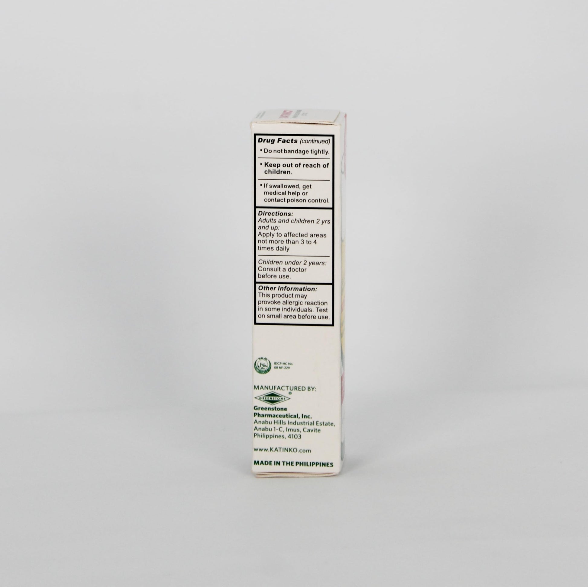 Katinko Pain and Itch Relieving Stick 12g - Effective for Muscle Strain, Neck Stiffness, Rheumatism, and Bruises (4) KatinkoBuy Supplements Australia