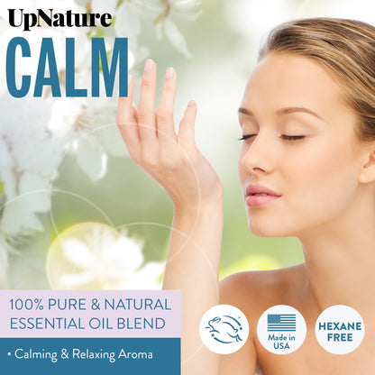 UpNature Calm Essential Oil Roll On Blend – Stress Relief & Relaxation Gifts for Women – Calming UpNatureBuy Supplements Australia