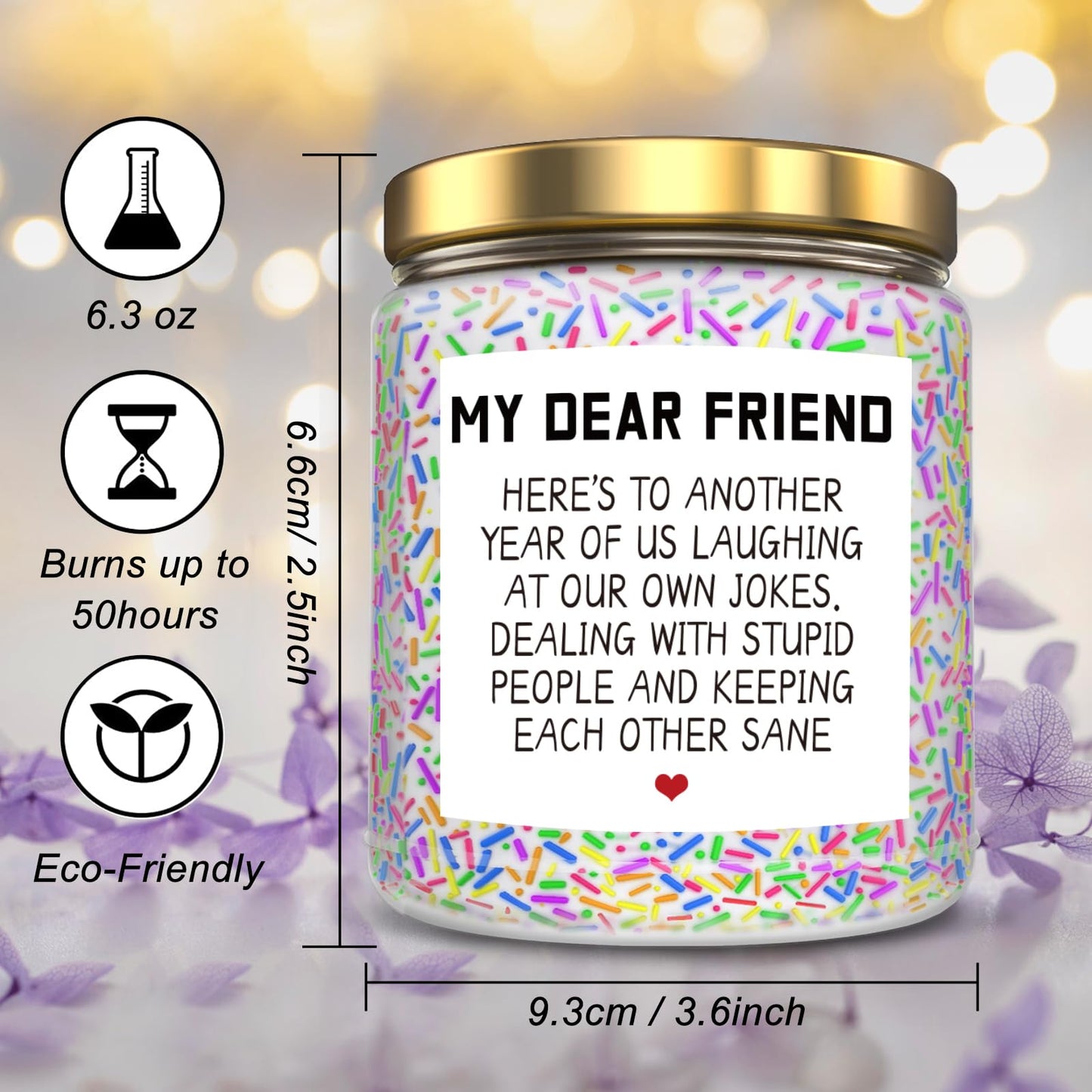 Birthday Gifts for Women, Happy Birthday Candle, Sister Birthday Gifts Ideas LOTICONABuy Supplements Australia