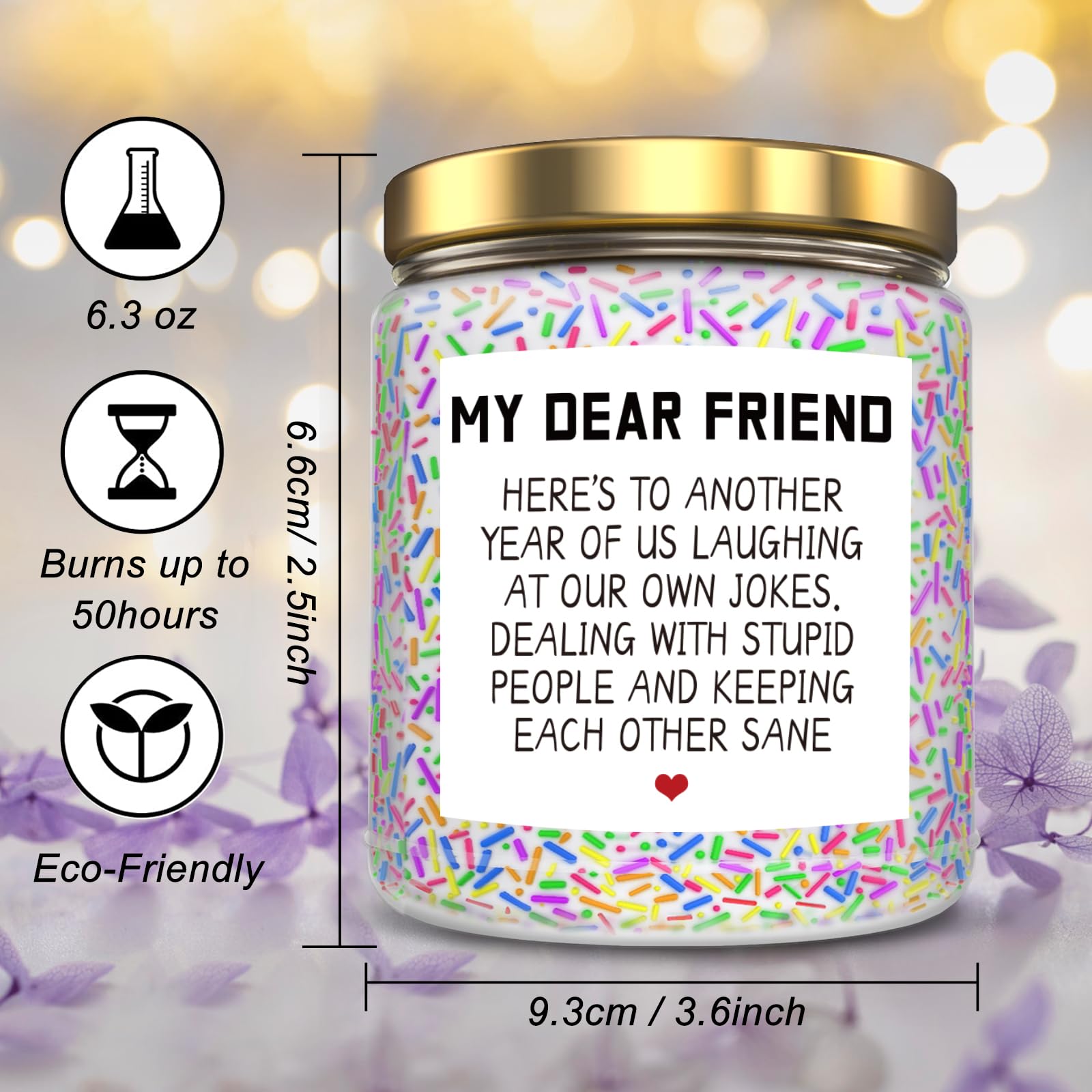 Birthday Gifts for Women, Happy Birthday Candle, Sister Birthday Gifts Ideas LOTICONABuy Supplements Australia