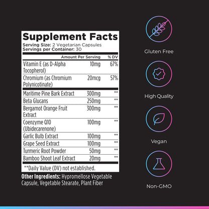 Livingood Daily Cholesterol Support Supplement with Garlic, CoQ10, Vitamin E, Bergamot, Plant Sterols for Body and Heart Health Support, Supports LDL and Triglycerides, Gluten Free, Vegan, 60 Capsules Livingood DailyBuy Supplements Australia