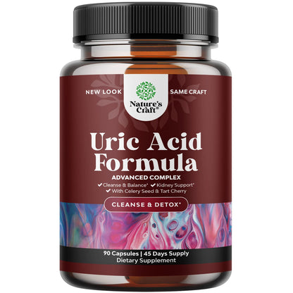 Tart Cherry Capsules for Joint Support and Kidney Cleanse - Daily Uric Acid Detox and Cleanse