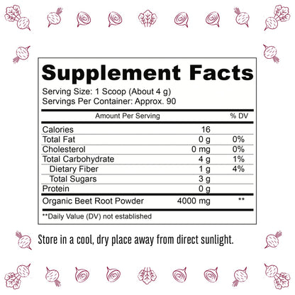 TruBaio Organic Beet Root Powder: Nitric Oxide Booster, Circulation and Stamina Increasing TruBaioBuy Supplements Australia