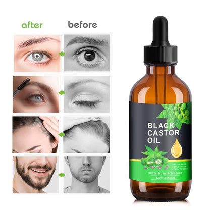 PAVAROP Jamaican Black Castor Oil, Organic Black Castor Oil Cold Pressed in Glass Bottle PAVAROPBuy Supplements Australia