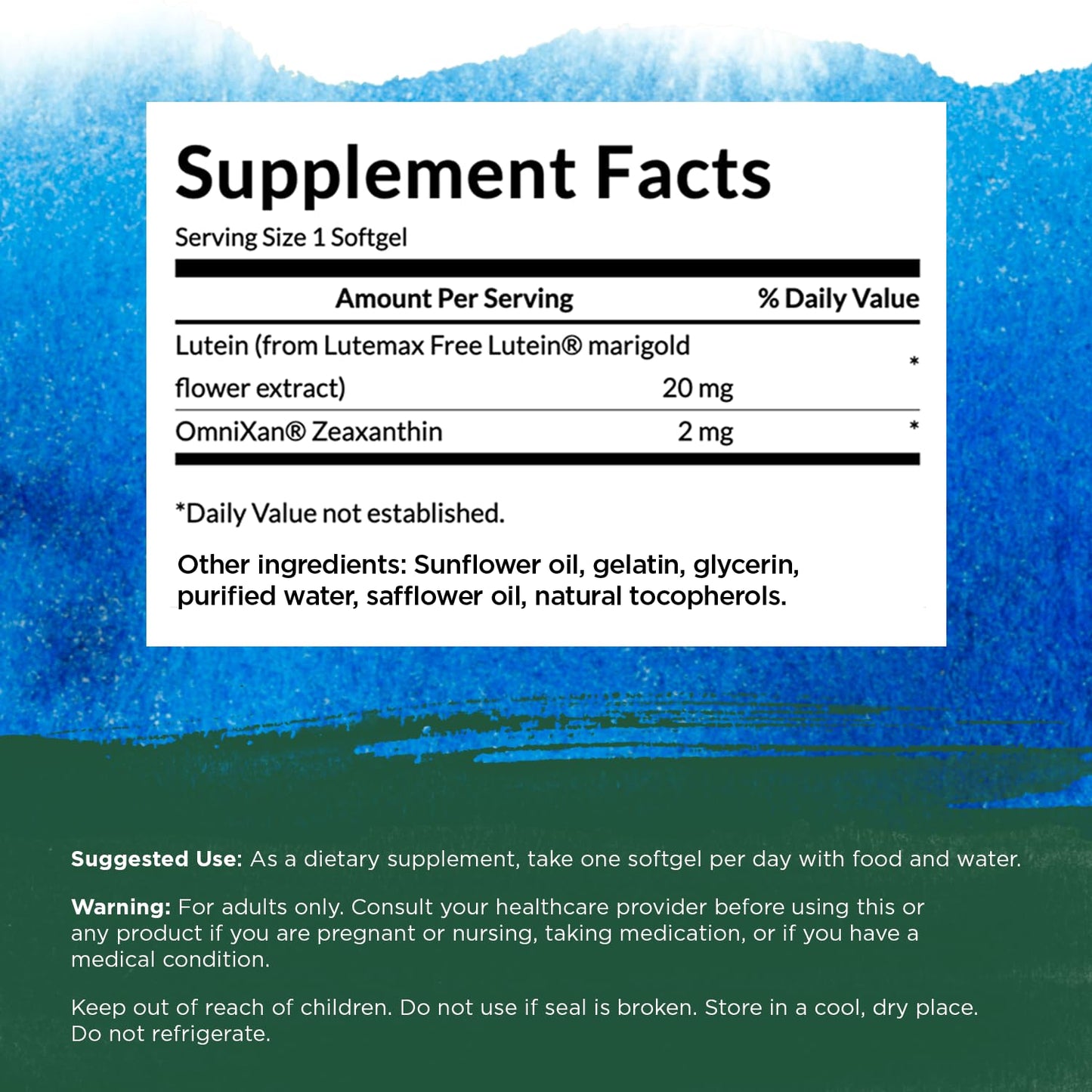 Swanson Synergistic Eye Health - Lutein and Zeaxanthin Supplement SwansonBuy Supplements Australia
