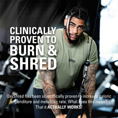 EHPlabs OxyShred Thermogenic Shredding Supplement - Clinically Proven Pre Workout EHP LabsBuy Supplements Australia
