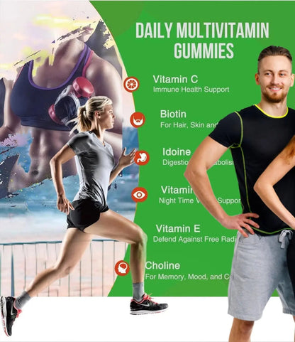 Organic Greek® Multivitamin Gummies with Vitamin A, C, D, E, Zinc, B12, Biotin, B6, Iodine, Pantothenic Acid for Men & Women Organic GreekBuy Supplements Australia