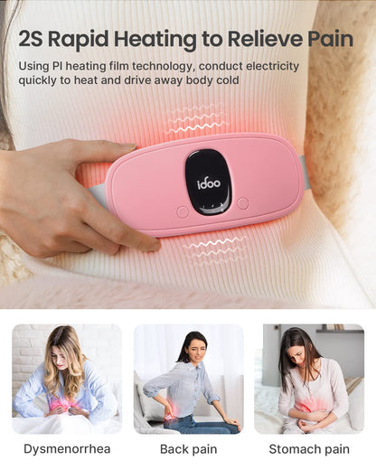 FSA HSA Eligible Portable Cordless Menstrual Heating Pad, iDOO Period Heating Pads iDOOBuy Supplements Australia