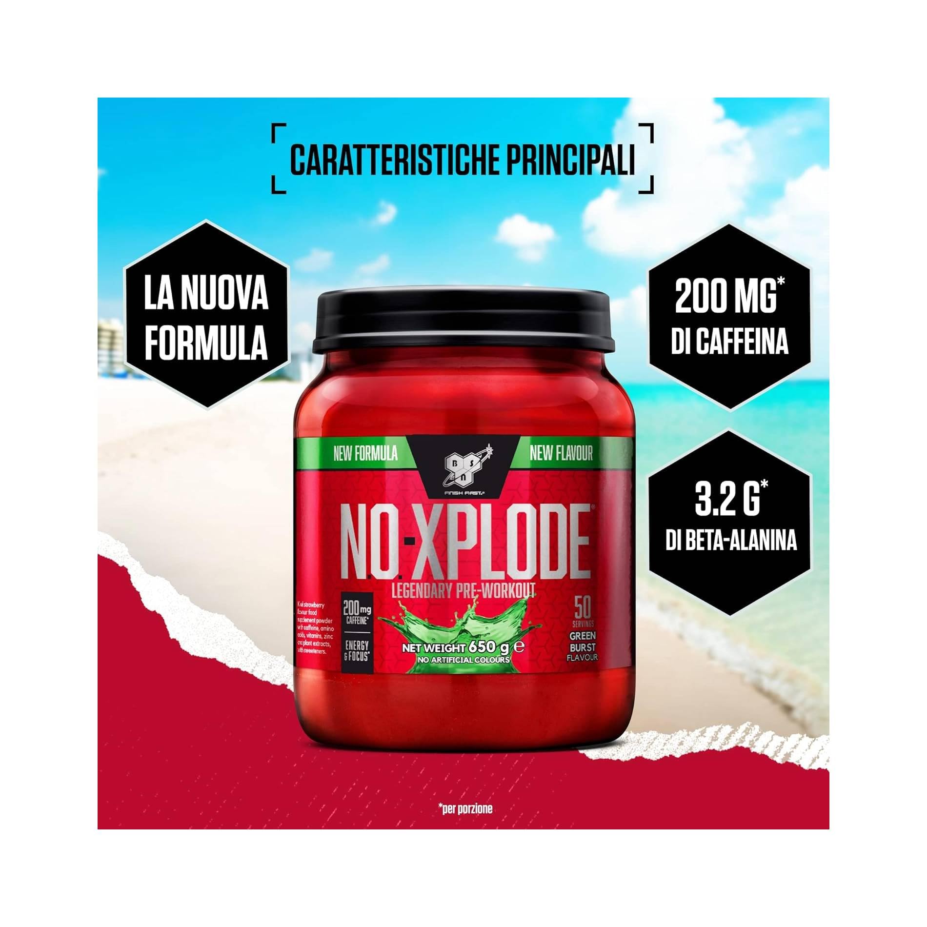 BSN Nutrition N.O.-Xplode Pre Workout Powder Food Supplement, Energy and Focus BSNBuy Supplements Australia