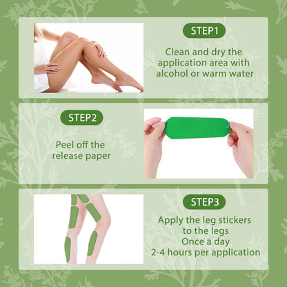 Herballegs Cellulite Reduction Patches, 2 Boxes/60PCS HerbalLegs Patches, Herbal Leg Lifting YSIRFDBuy Supplements Australia