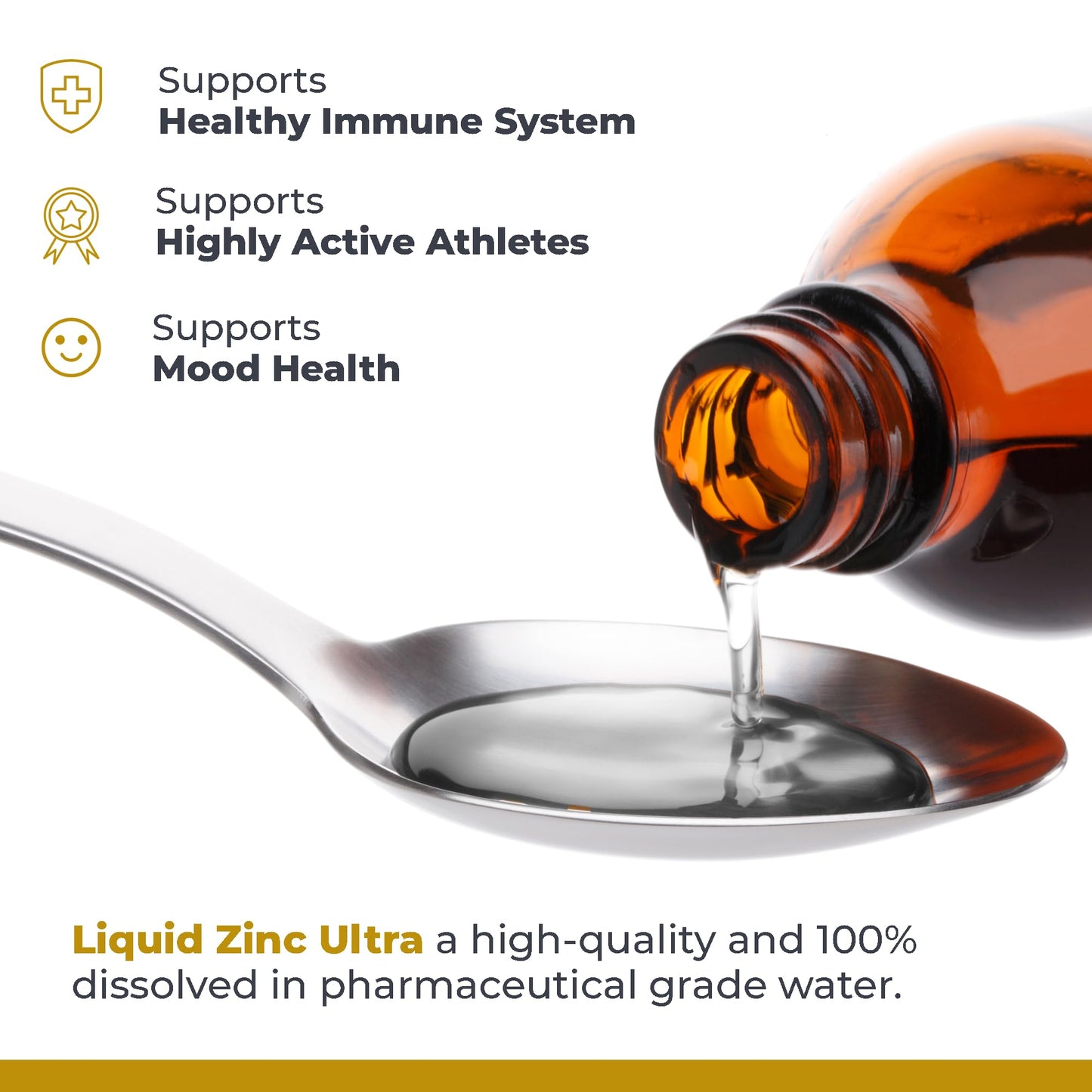Premier Research Labs Liquid Zinc Ultra Supplement - for Immune Support & Well-Being for Adults & Kids - Highly Absorbable Drops - Used for Rapid Analysis of Zinc Status - 8 fl oz Premier Research LabsBuy Supplements Australia