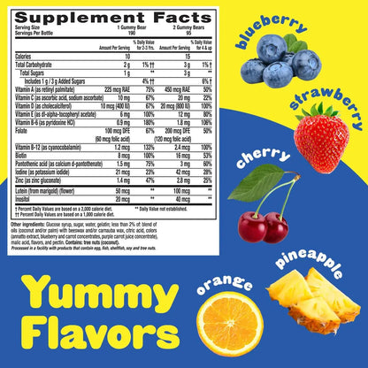 Vitafusion Fiber Well Fit Gummies, 90 Count and L’il Critters Gummy Vites Daily Gummy Multivitamin for Kids, 190 Gummies Vitafusion