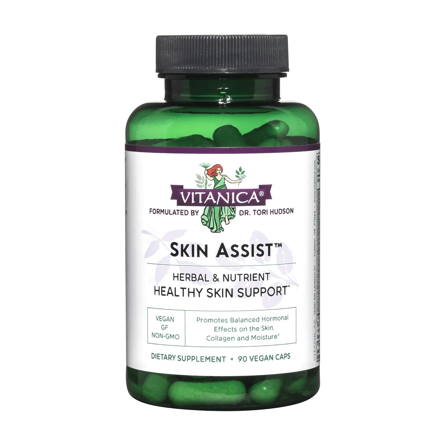 Vitanica, Skin Assist, Skin Support, Vegan, 90 Capsules VitanicaBuy Supplements Australia