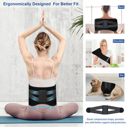Red Light Therapy Belt, Infrared Light Therapy Device with Partition Control and Remote Control KingPavoniniBuy Supplements Australia