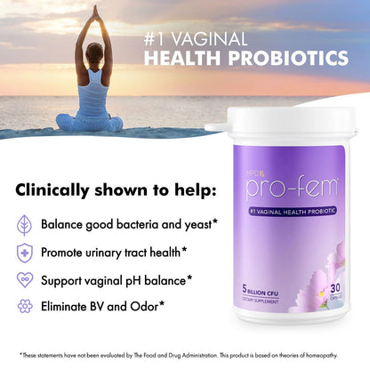 HPD Rx Pro-Fem #1 Vaginal Health Probiotic | Vaginal Probiotics | Clinically Proven to Promote Yeast & PH HPD RxBuy Supplements Australia