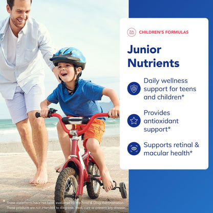 Pure Encapsulations Junior Nutrients - Kids & Teens Multivitamin - Without Iron - with Calcium, Vitamin D3 & Vitamin C - Non-GMO & Vegetarian - 120 Capsules Pure EncapsulationsBuy Supplements Australia