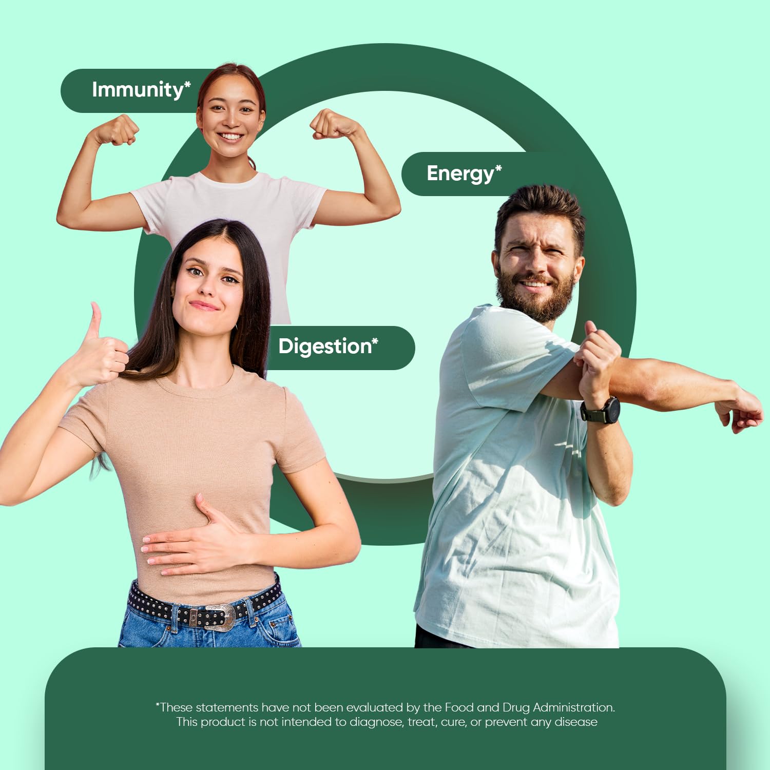 WeightWorld Super Greens Gummies - Energy, Immunity & Digestion - 45-Day Supply - Vegan Daily Greens Supplements (Moringa, Broccoli, Spinach) - Added Vitamins & Minerals - 90 Superfood Gummies WeightWorldBuy Supplements Australia