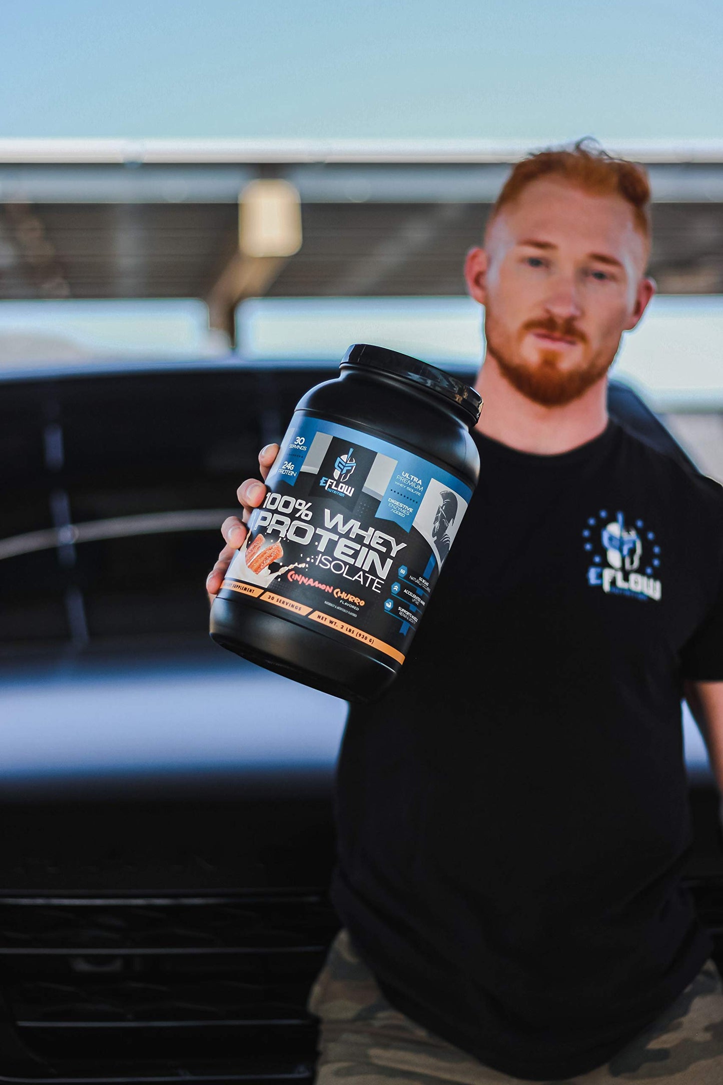 eFlow Nutrition 100% Whey Protein Isolate - Lactose-Free Digestive Enzymes Added eFlow NutritionBuy Supplements Australia