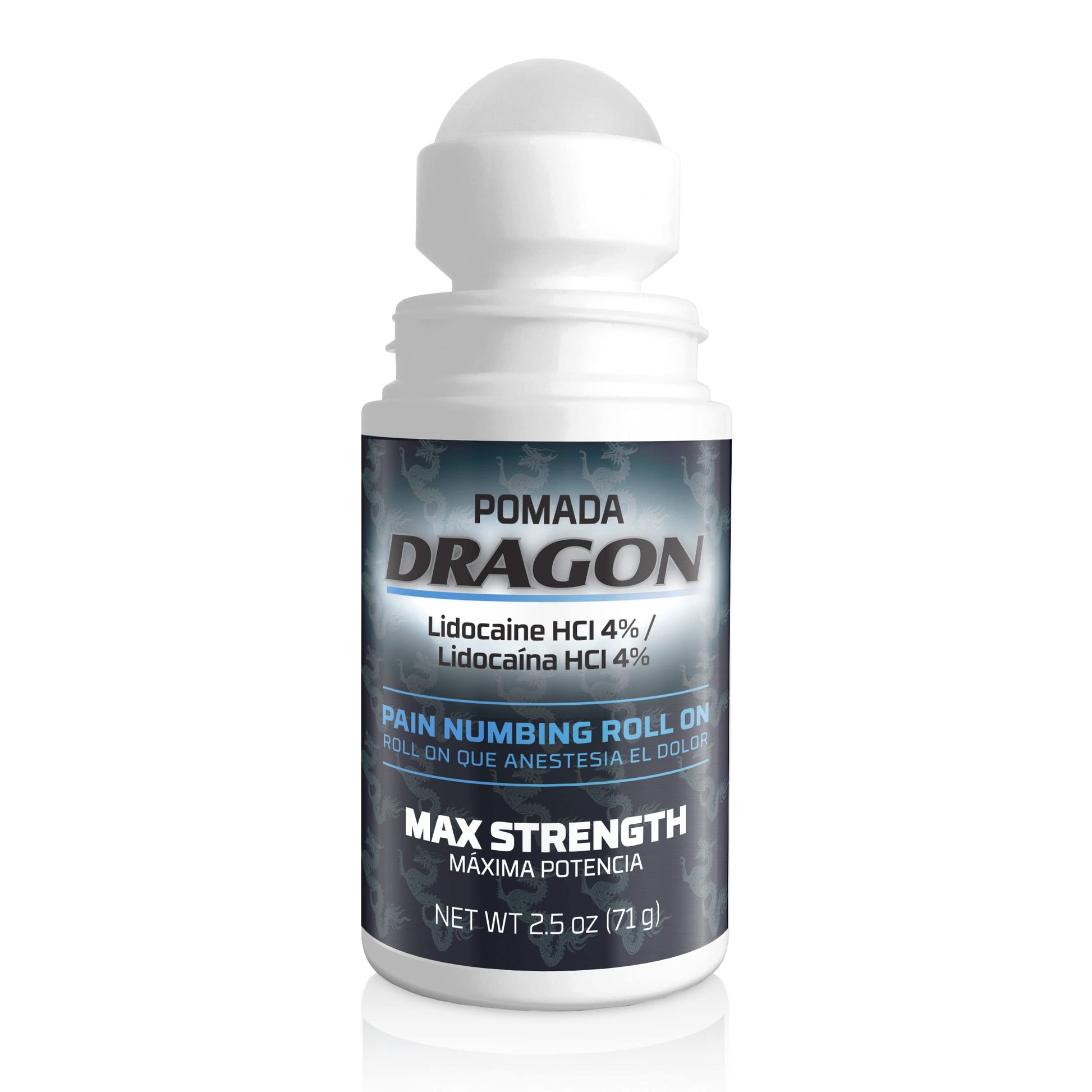 Dragon - POMADA, Maximum Strength- Pain Numbing & Long Lasting Pain Relief No Mess Applicator with Lidocaine Roll On, 2.5 oz, Pack of 3 Dragon TabsBuy Supplements Australia