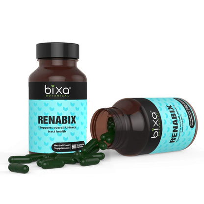 bixa BOTANICAL Ayurvedic Natural Herbal Supplement Renabix Capsules Pure (Punarnava Extract) | Supports Diuretic Response & Overall Urinary Tract Health | 60 Veg Capsules, 450mg, Pack of 1 bixa BOTANICALBuy Supplements Australia