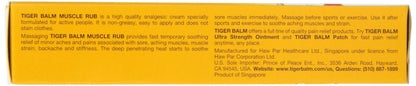 Tiger Muscle Rub Topical Analgesic Cream 2 Ounces (57 g) (Pack of 4) Tiger BalmBuy Supplements Australia