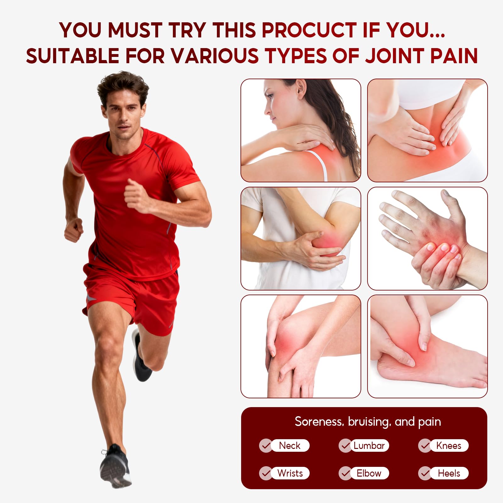 DoctorPro Soothing Massage Cream 80g Joint Relief Roll Muscle Comfort Non-Greasy Refreshing Formula for Knees, Lumbar, Neck, Back,Shoulders, Hands, and Feet, Menthol Gel DoctorProBuy Supplements Australia