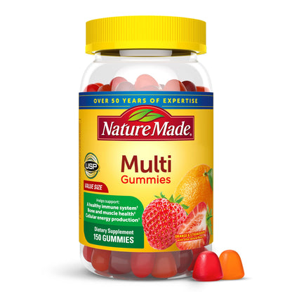 Nature Made Multivitamin Gummies, Mens & Womens Gummy Vitamins & Minerals, Adult Multivitamin Gummy Nature MadeBuy Supplements Australia