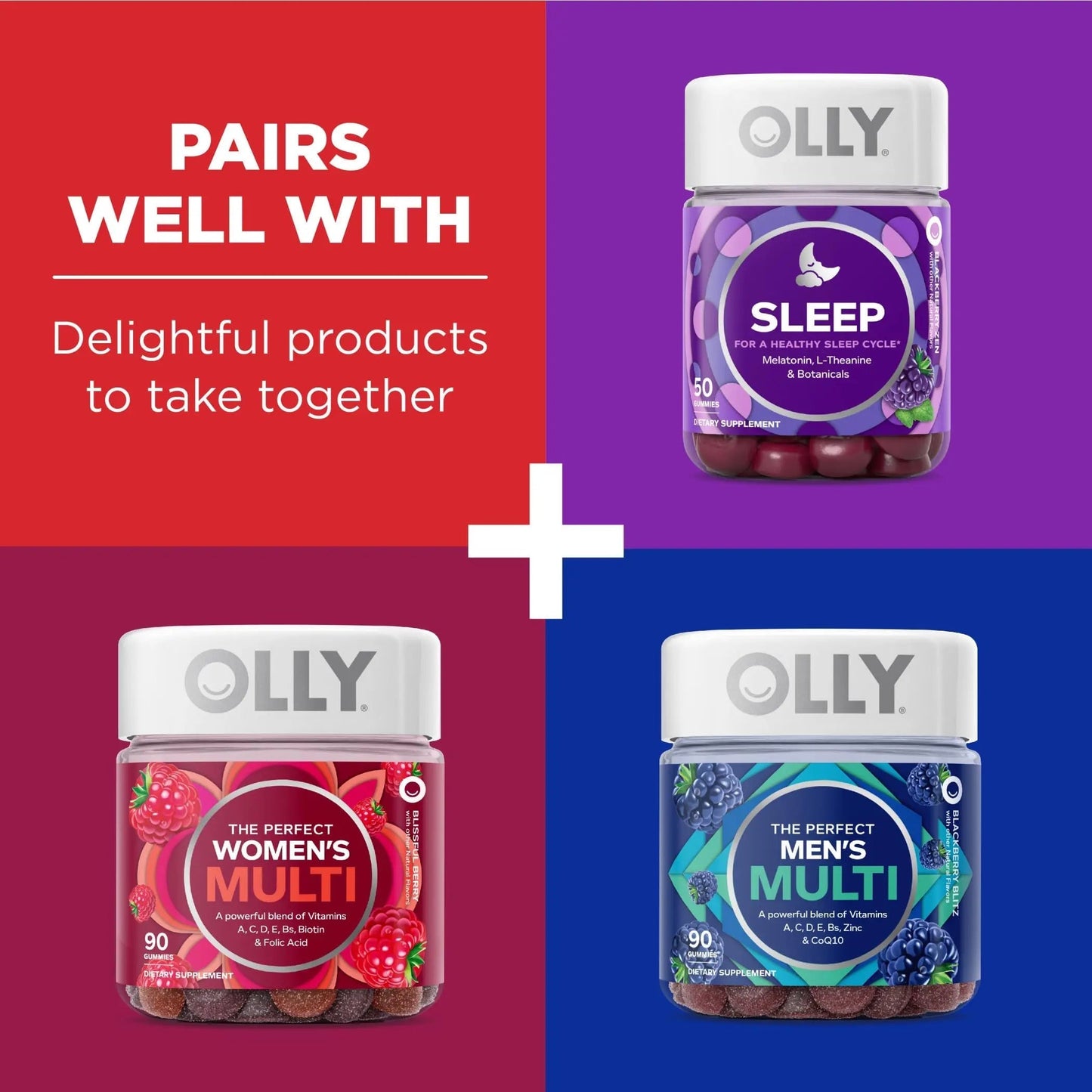 OLLY Kids Immunity Gummy, Immune Support, Wellmune, Elderberry, Vitamin C, Zinc & Probiotic + Prebiotic Gummy, Digestive Support and Gut Health, 500 Million CFUs, Fiber OLLYBuy Supplements Australia