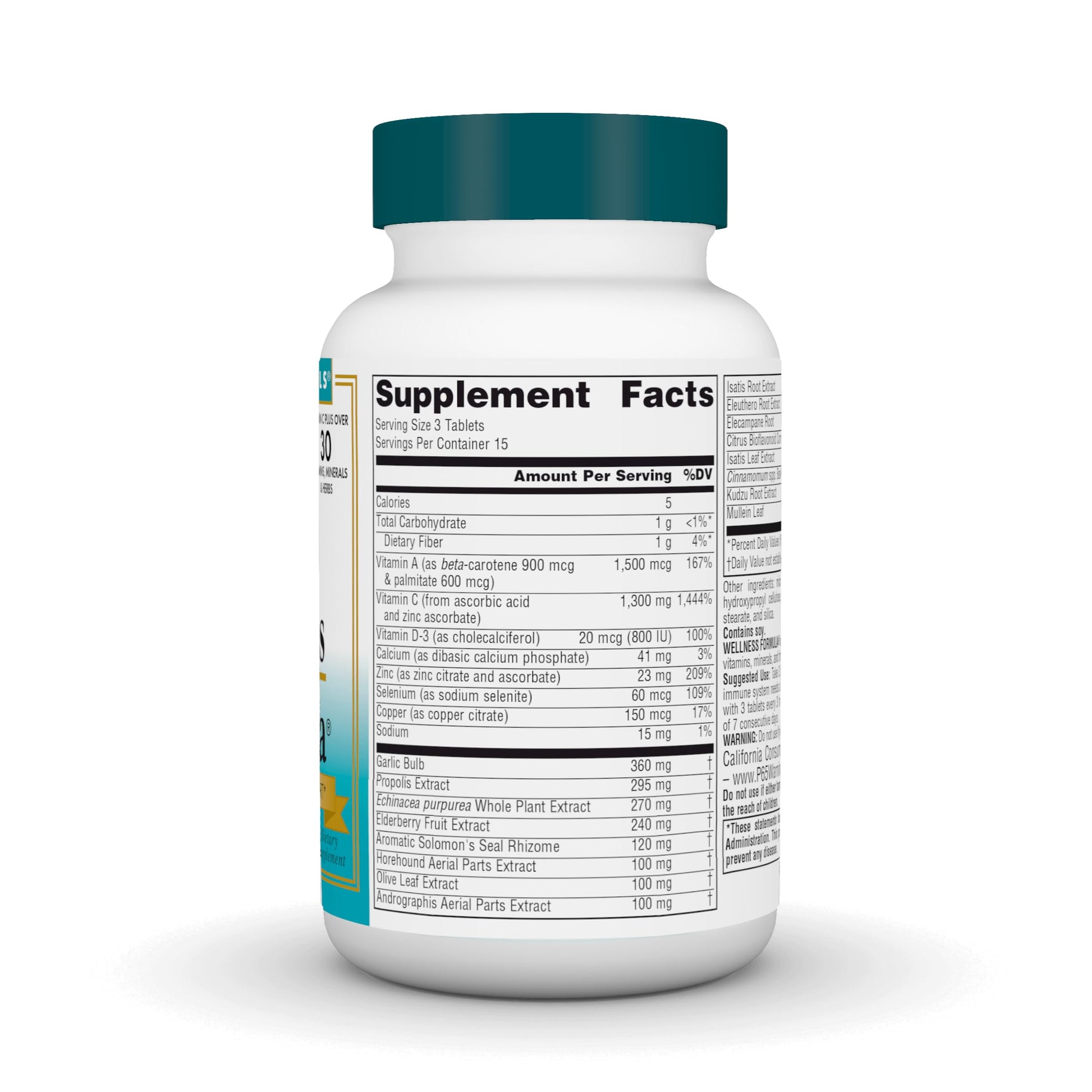 Source Naturals Wellness Formula Bio-Aligned Vitamins & Herbal Defense - Immune System Support Supplement & Immunity Booster - 45 Tablets Source NaturalsBuy Supplements Australia