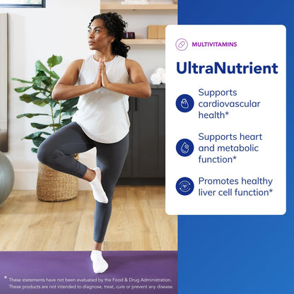 Pure Encapsulations UltraNutrient - Minerals & Multivitamins - Supports Liver & Heart Health* - Supplement for Antioxidants - with Vitamin C, CoQ10 & More - Gluten Free - 180 Capsules Pure EncapsulationsBuy Supplements Australia