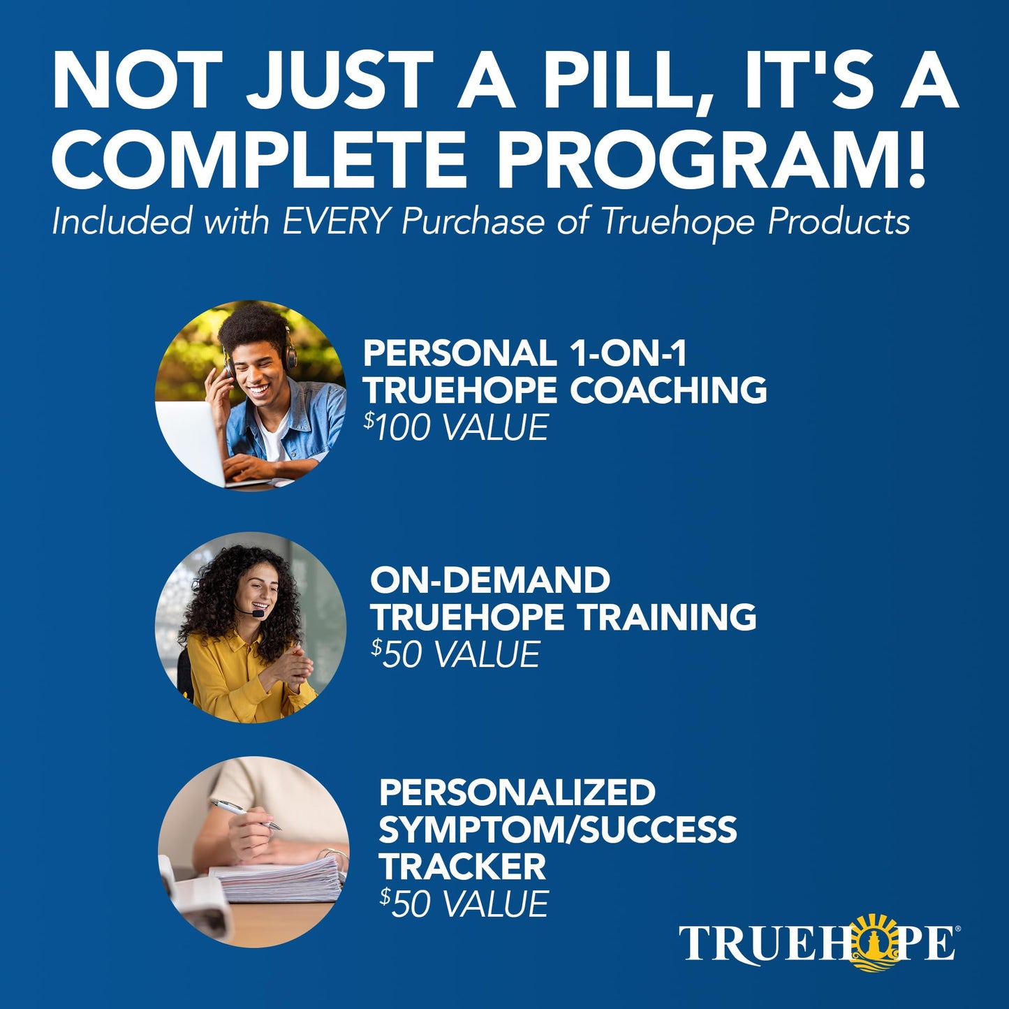 Truehope EMPowerplus Advanced Multivitamin for Women & Men - Broad-Spectrum Multivitamins & Chelated Minerals | 1000% Better Absorption