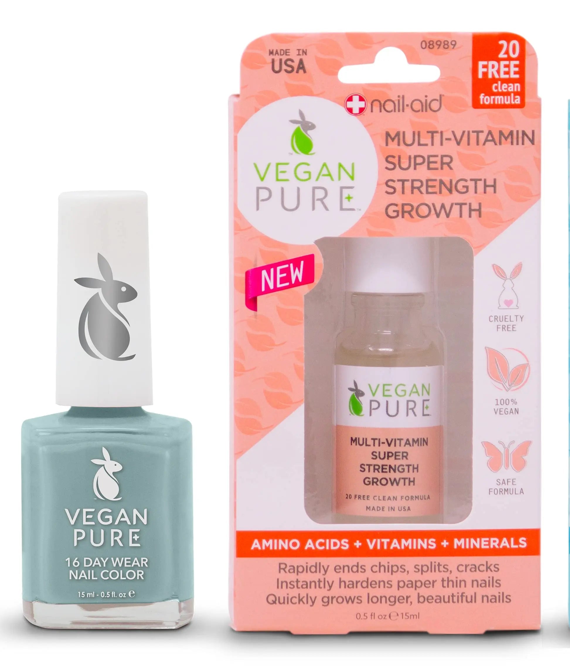 Vegan Pure - Beach Nap/Multivitamin Strength Growth VEGAN PUREBuy Supplements Australia
