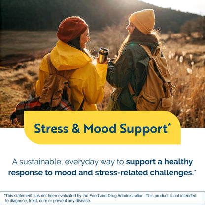 Researched Nutritionals AnxiaEase - Stress, Cortisol Management & Mood Support Supplement - Botanicals, Vitamin B6, Magnesium & 'Psychobiotic' Probiotic Strains (120 Capsules) Researched NutritionalsBuy Supplements Australia