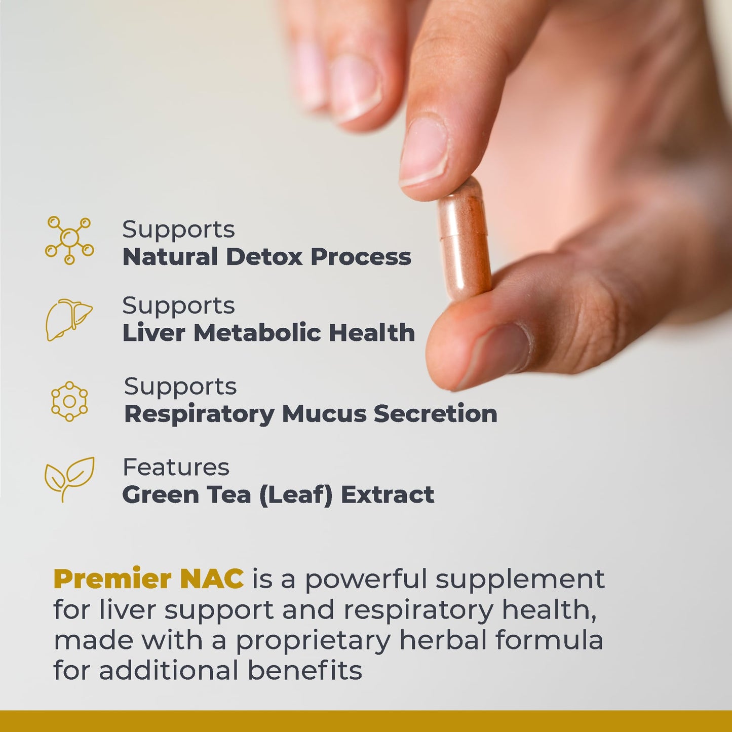 Premier Research Labs Premier NAC - NAC Supplement N-Acetyl Cysteine, N-Acetyl-L-Cysteine, Liver & Immune Support, 300mg NAC Per Capsule - 60 Vegetarian Capsules Premier Research LabsBuy Supplements Australia