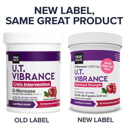 Vibrant Health, U.T. Vibrance Powder, Crisis Intervention for Urinary Tract Health, 10 Servings Vibrant HealthBuy Supplements Australia